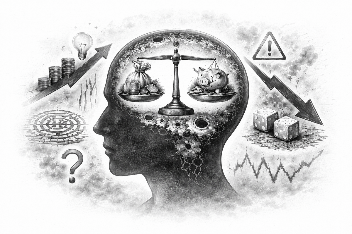 Cómo evaluamos ganancias, pérdidas y riesgo al tomar decisiones